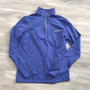 Ralph Lauren golf 3/4 zip jacket in periwinkle Med